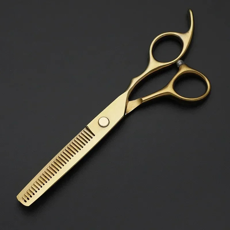 6-Inch Hair Thinning Scissors | Professional Barber Shears