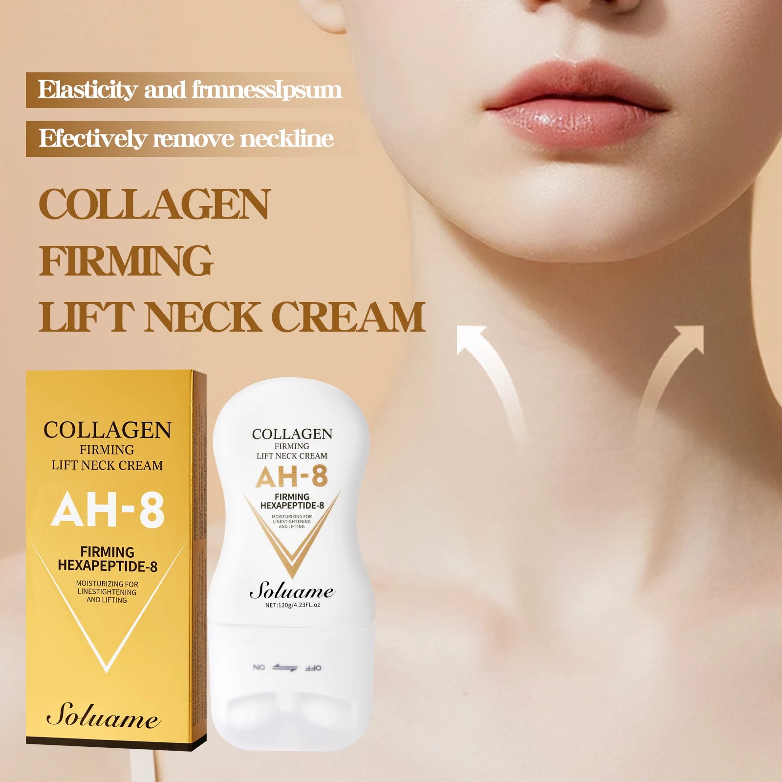Collagen Eye and Neck Cream Set for Hydrating and Firming Peaceful Pleasures Health and Wellness