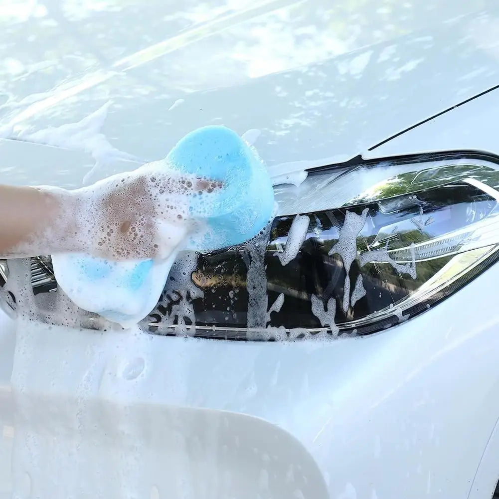 Honeycomb Car Wash Sponge Set – 5-Piece Auto Detailing Foam