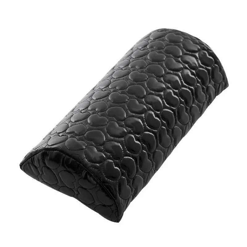 Soft Hand Cushion Detachable Washable Nail Art Sponge Pillow for Arm Rest Holder - Salon Quality Nail Working Experience Peaceful Pleasures Health and Wellness black