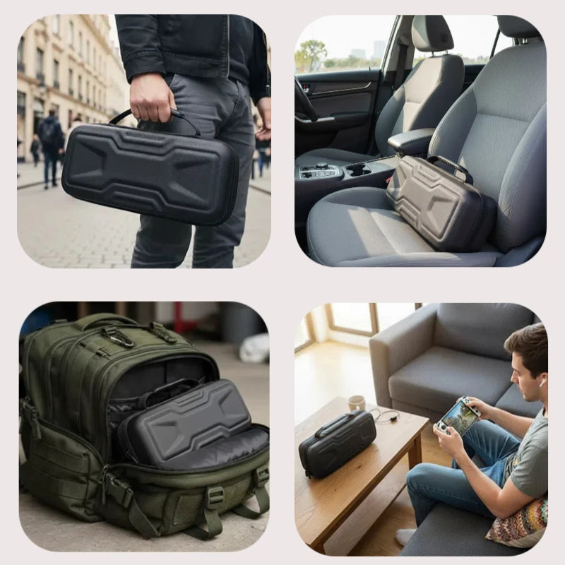 Portable EVA Case Shockproof Game Console Storage Bags Anti-Drop Protective Cover For ROG XBOX Ally/ROG XBOX Ally X Gaming Peaceful Pleasures Health and Wellness