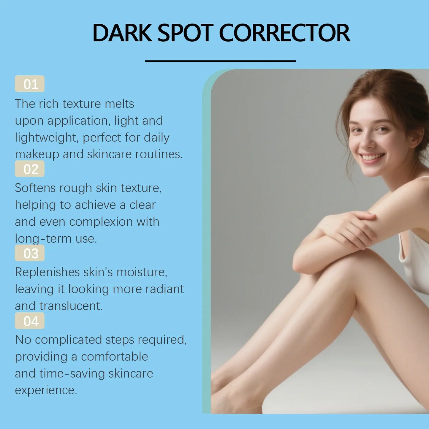 Dark Spot Correcting Glow Serum Cream – Vitamin C & Niacinamide