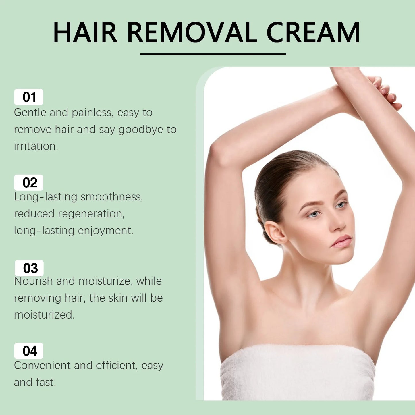 OceAura Avocado Hair Removal Cream | Smooth Skin 30g