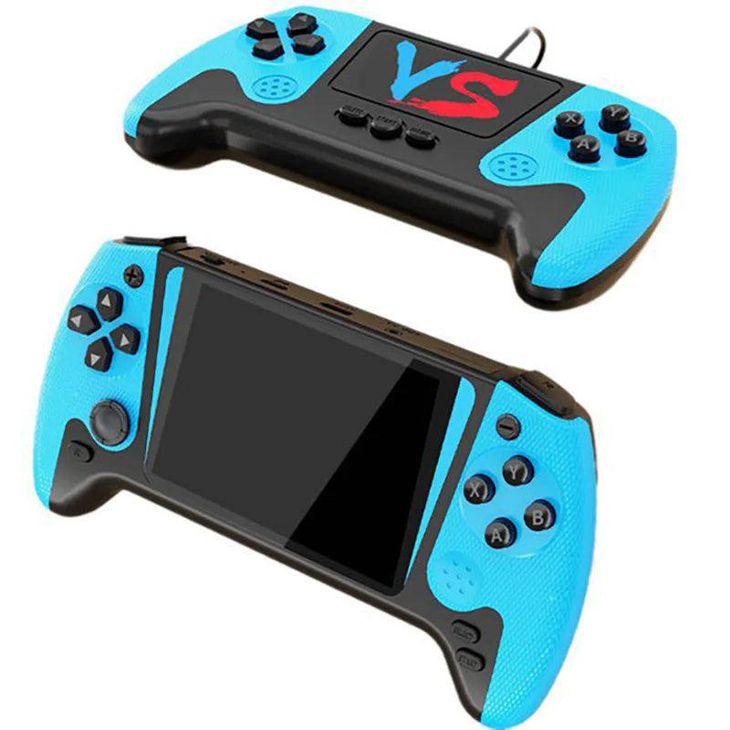 Q21 Retro Portable Game Console, 3.5-inch LCD Screen, Preloaded with 500 Games, Supports TV Connection for Single-Player Gaming Peaceful Pleasures Health and Wellness