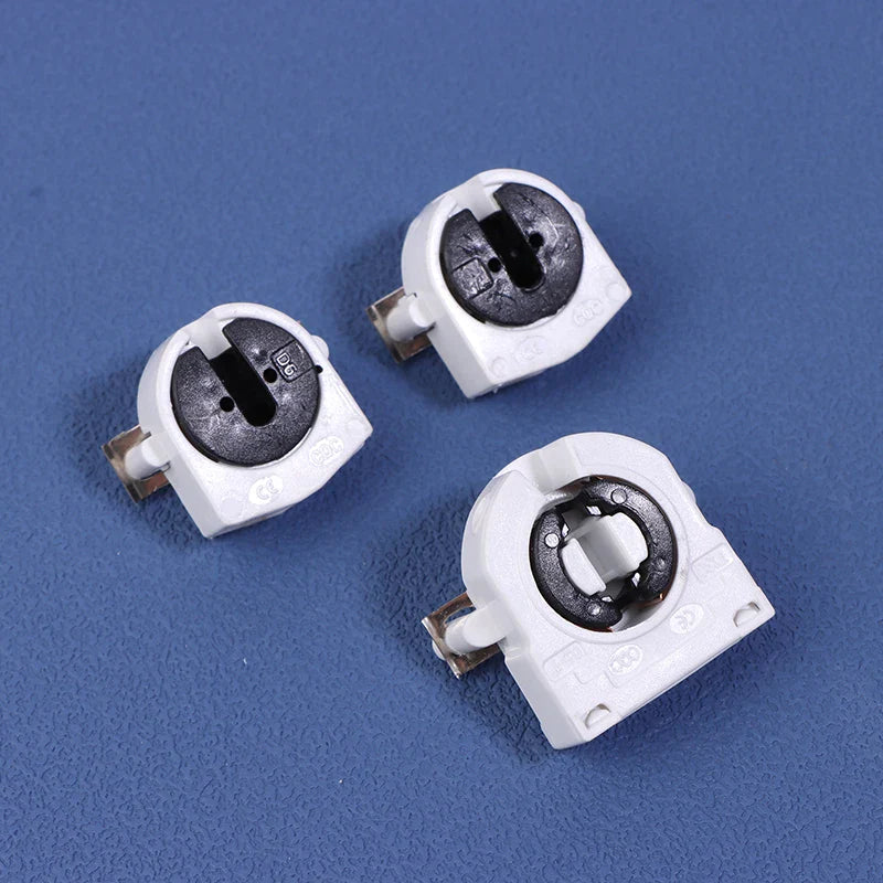 5-Pack T5 T8 Non-Shunted Tombstone Lamp Socket G5 G13 Base