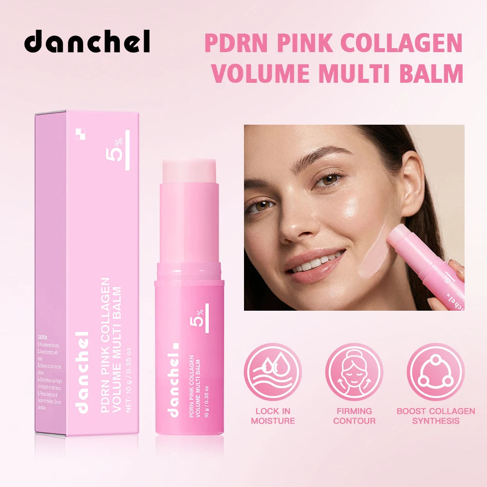 PDRN Pink Collagen Balm Stick | Hydrating Korean Skincare