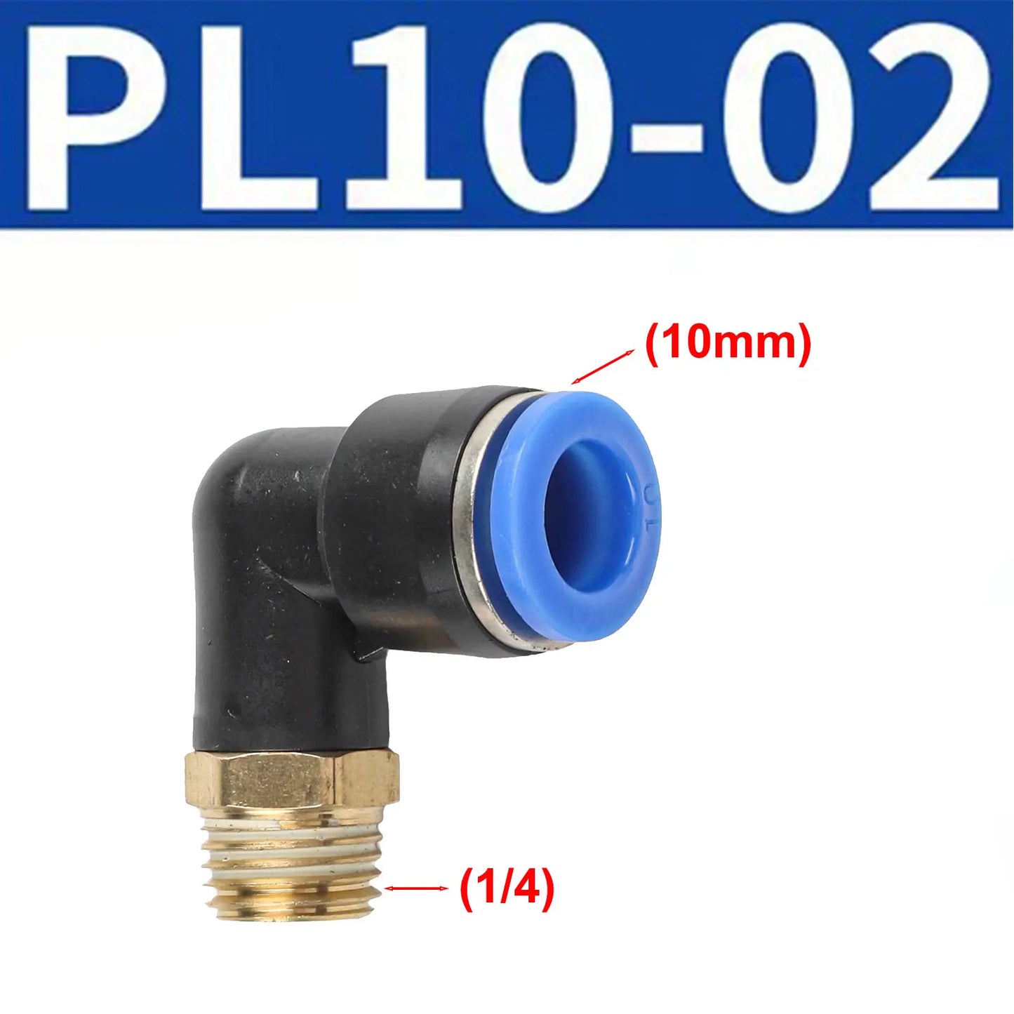 Pneumatic Elbow Quick Connector PL4-16mm Air Hose Fitting