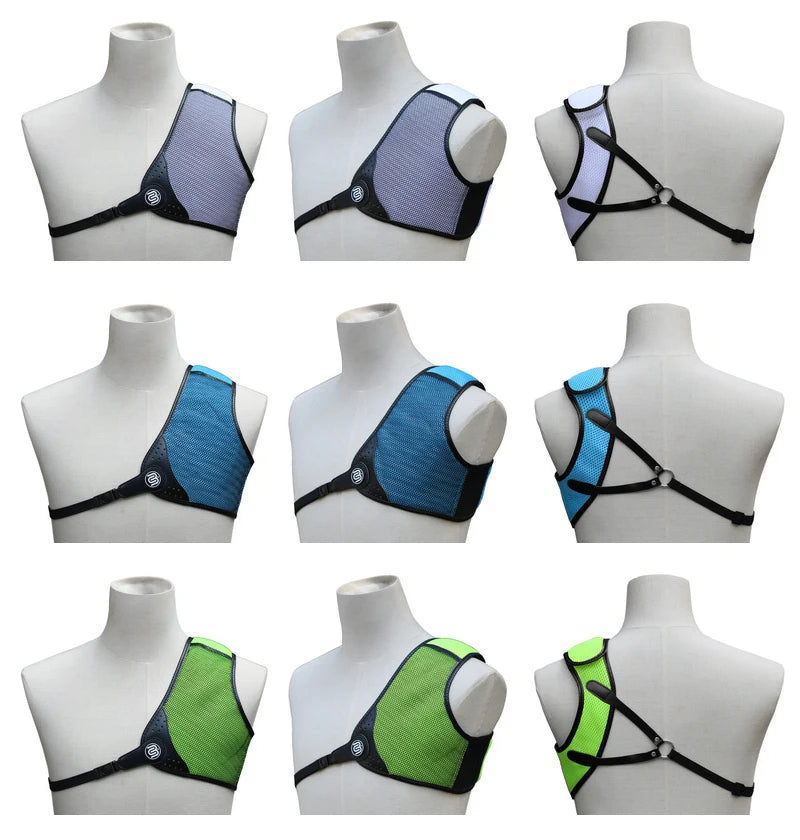 Bicaster Archery Chest Guard Protection Adjustable 3 Layer Leather