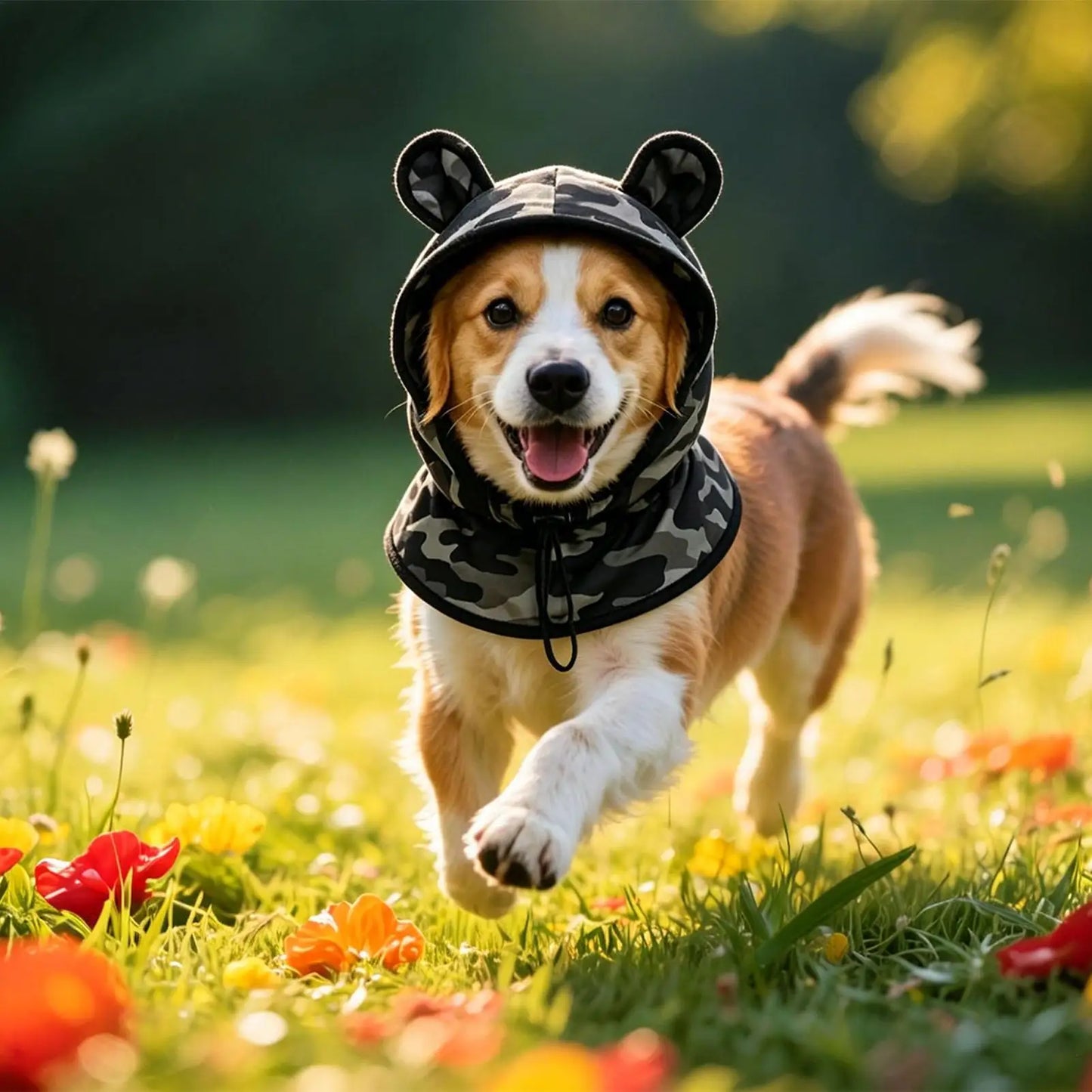 Dog Sun Hat – UV Bucket Hat with Adjustable Drawstring
