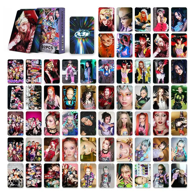 XG Girl Group Holographic Photo Cards JURIA CHISA JURIN Collectible