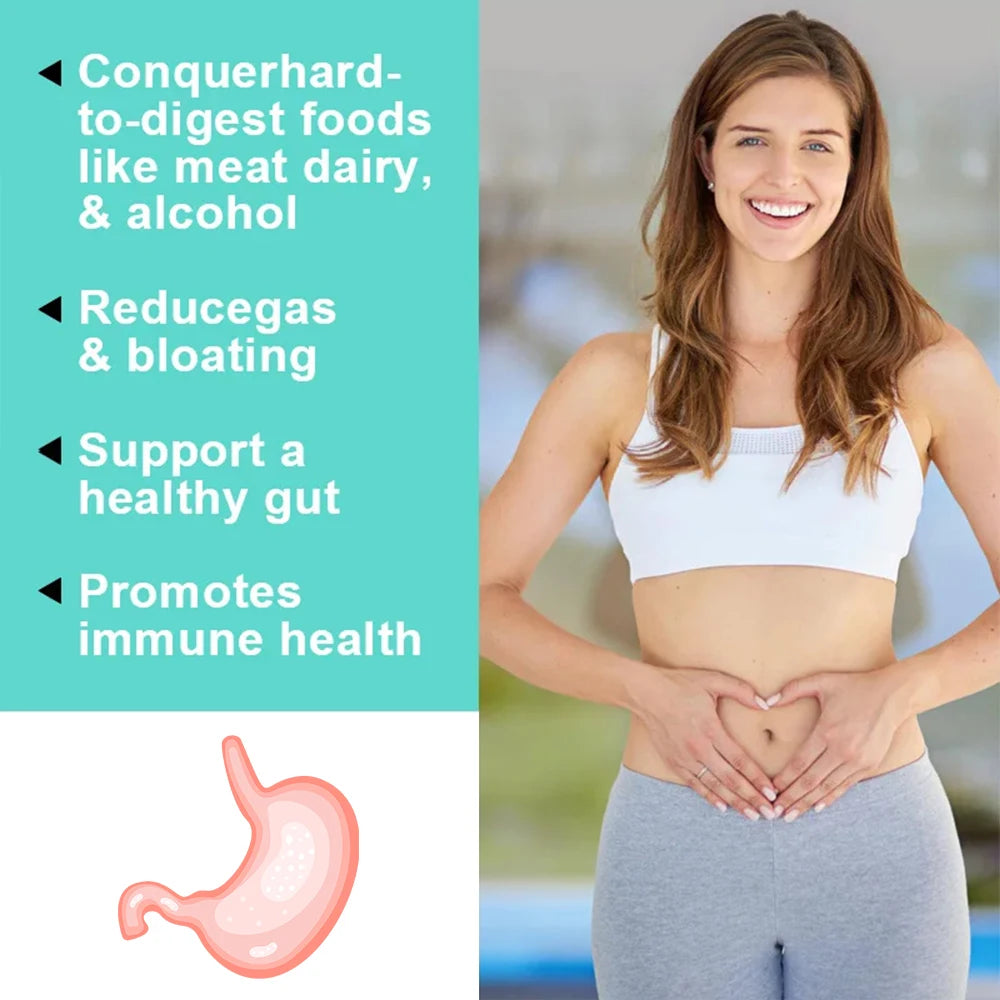 Probiotic Capsules 10B CFU | Prebiotics & Digestive Enzymes