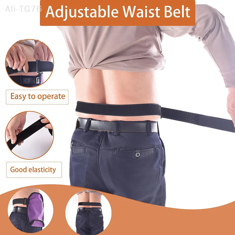 Adjustable Water-Resistant Ostomy Bag Cover | Colostomy Pouch