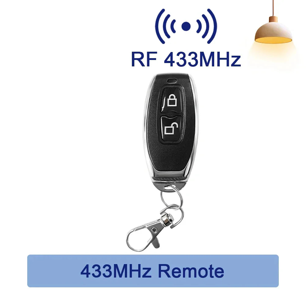 RF 433MHz Wireless Remote Light Switch 10A Relay AC 110V 220V