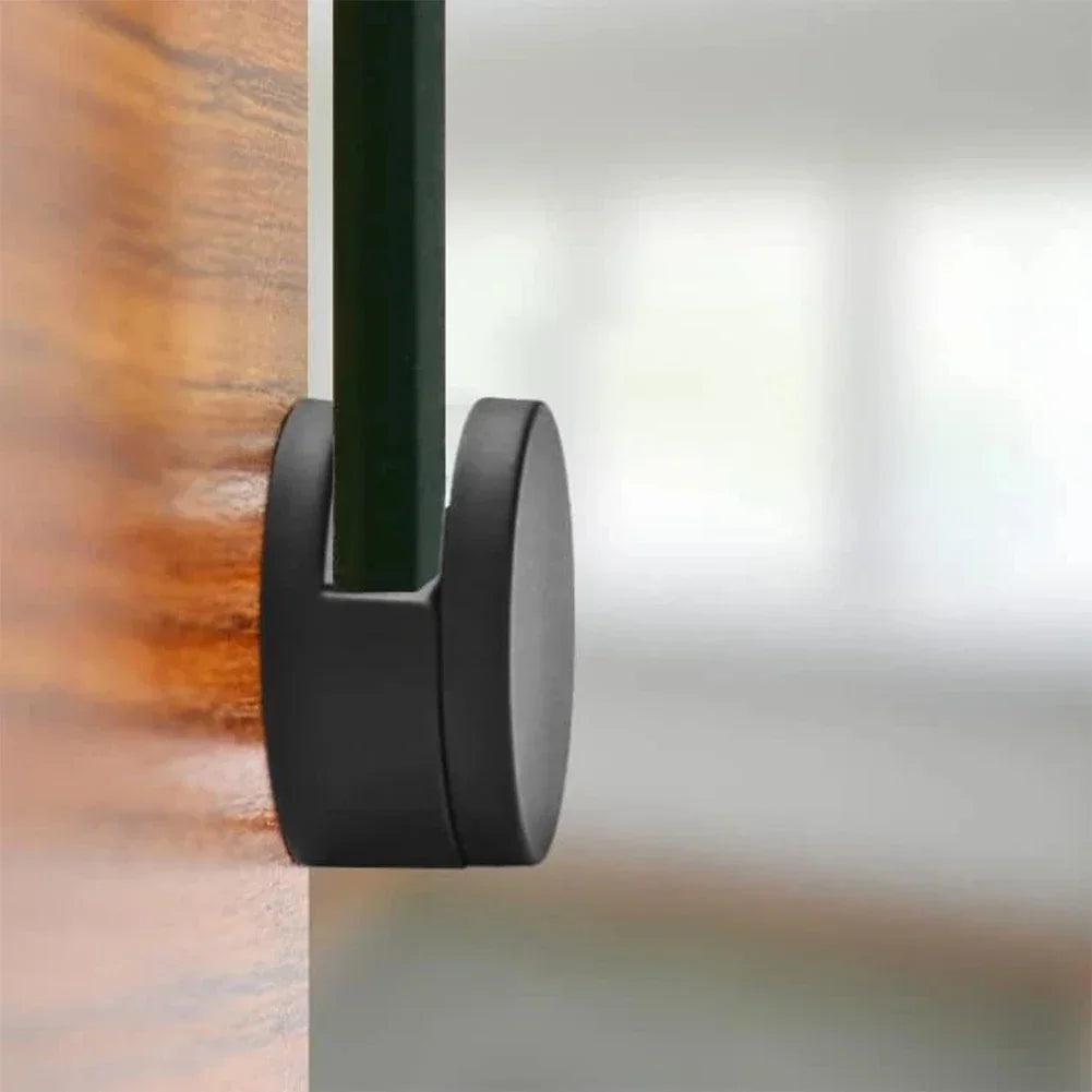 Zinc Alloy Bathroom Mirror Clips Set of 4 | 3–5mm Glass Holders