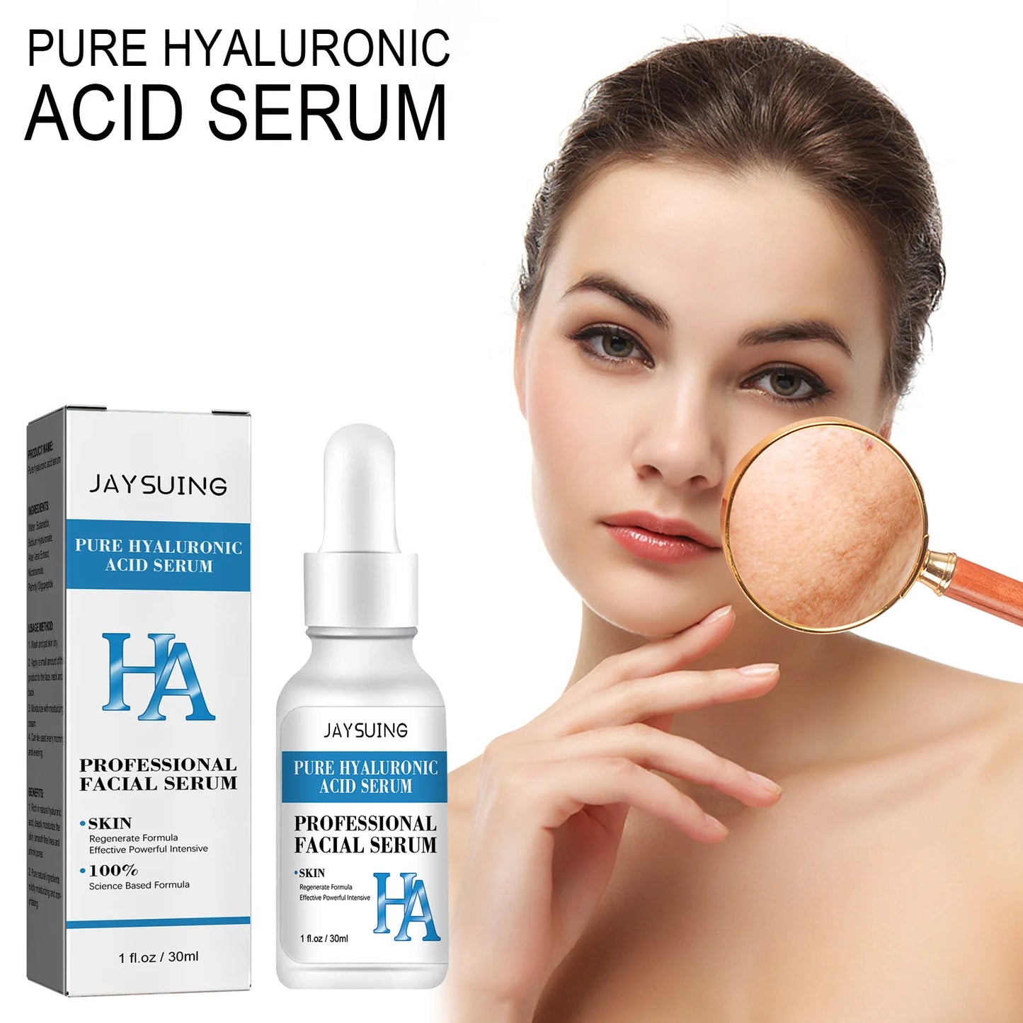 Hyaluronic Acid Face Serum – Hydrate, Plump & Smooth Skin
