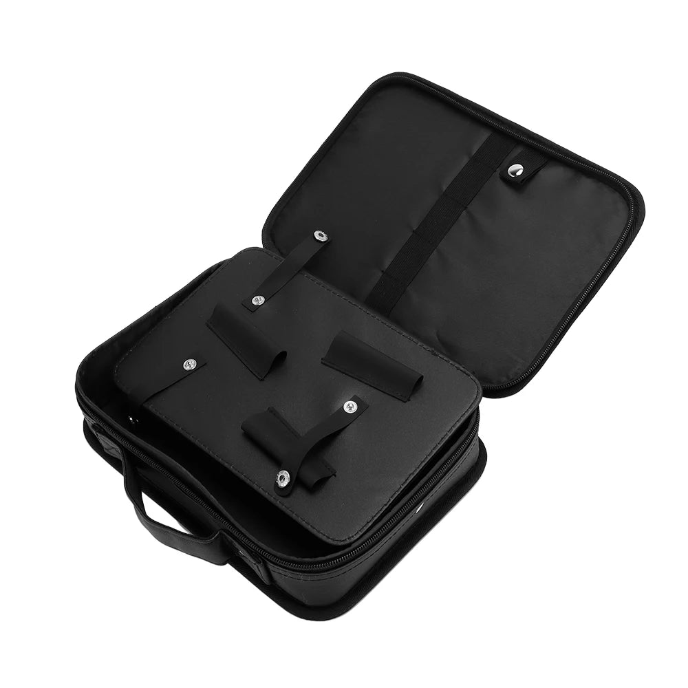 Barbershop Hairdressing Tools Storage Case Waterproof Large Capacity Make-up Travel Bag Salon Portable Barber Handbag Supplies Peaceful Pleasures Health and Wellness