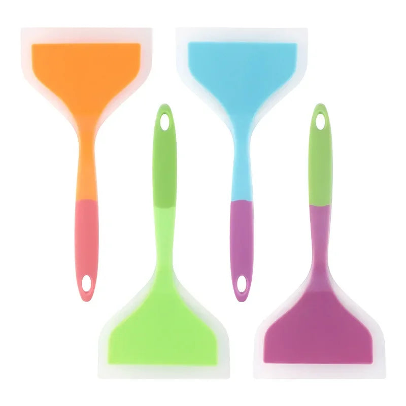 Tamagoyaki Silicone Spatula – Non-Stick Egg Pan Flipper