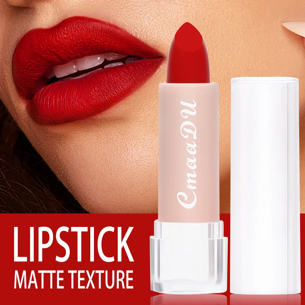 Cmaadu Velvet Matte Lipstick – Waterproof Long-Lasting Lip Gloss