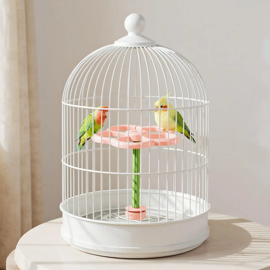 Bird Windmill Perch Sensory Toy | Parakeets Budgies Macaws Bird Enrichment Toy Peaceful Pleasures Health and Wellness