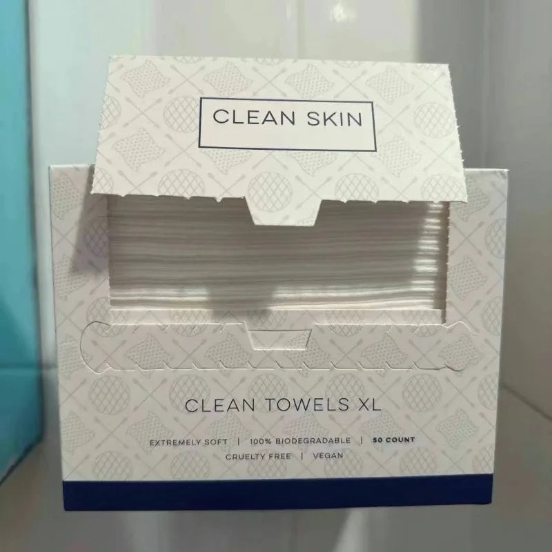 Disposable Face Towels – Thick Makeup Remover Cleansing Wipes