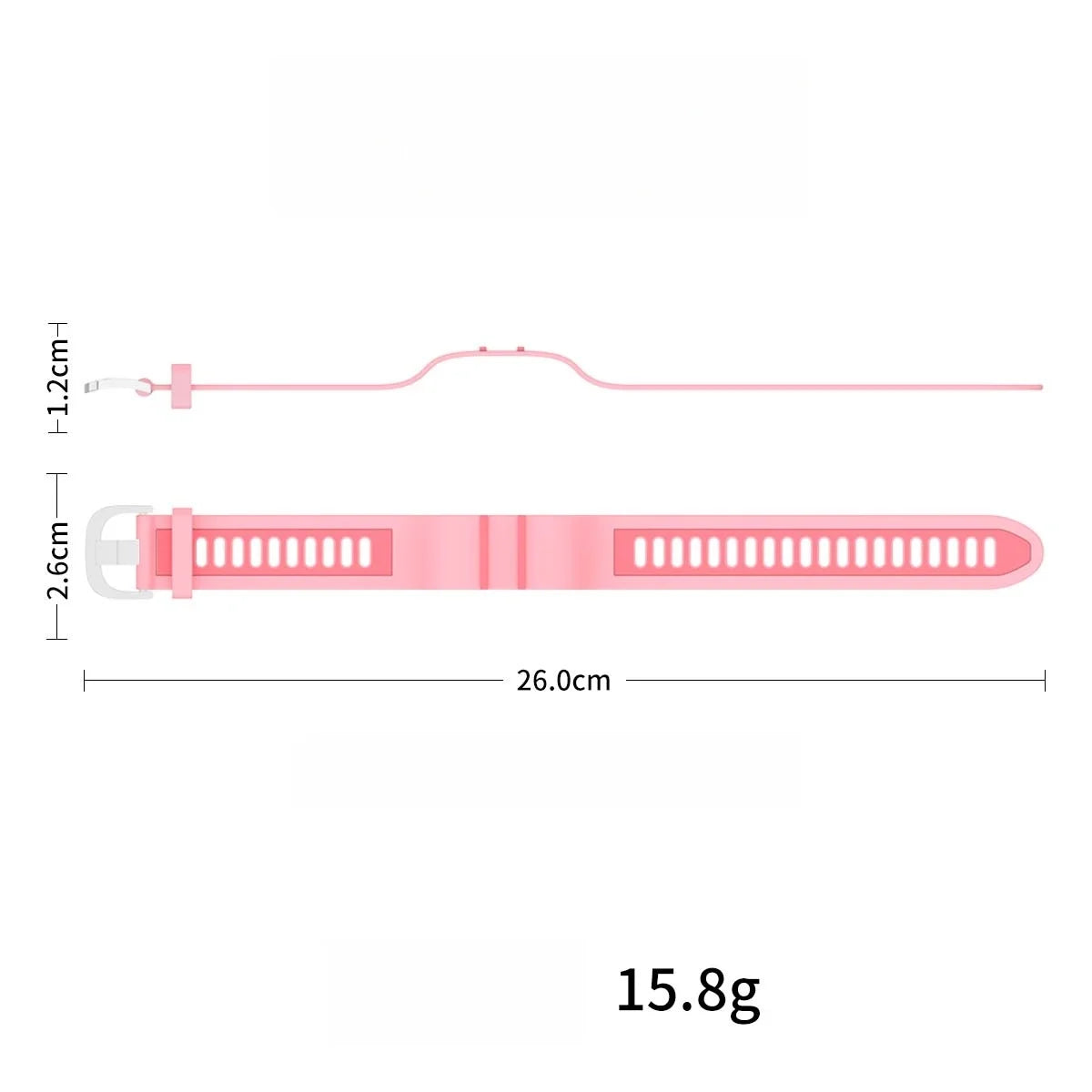 Simple Solid Color Silicone Strap For The Hume Band Smart Wristband The Strap Feels Comfortable On Your Wrist Peaceful Pleasures Health and Wellness