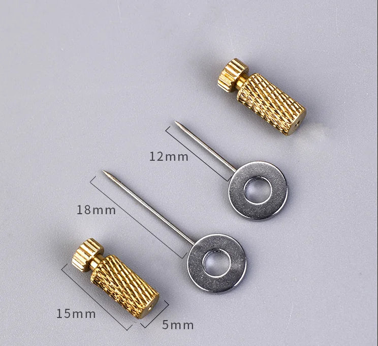10-Piece Leather Craft Sewing Needle Positioning Tool Set Leather Craft Tool Set Peaceful Pleasures Health and Wellness 10Pcs 6-12MM