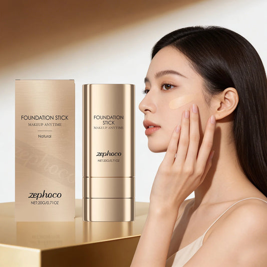 Zephoco 2-in-1 Foundation & Concealer Stick | Full Coverage Foundation Concealer Stick Peaceful Pleasures Health and Wellness