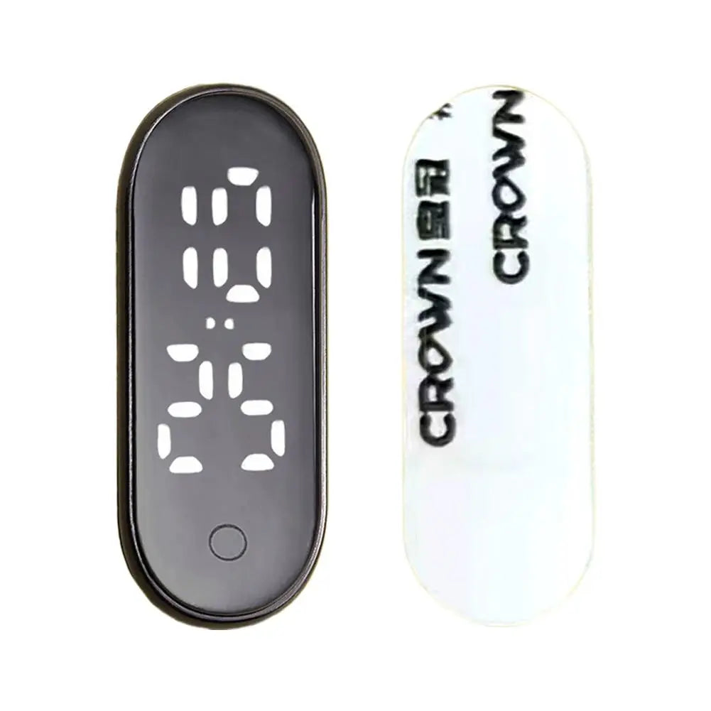 Waterproof Mini Sport LED Car & Motorcycle Clock Peaceful Pleasures Health and Wellness E