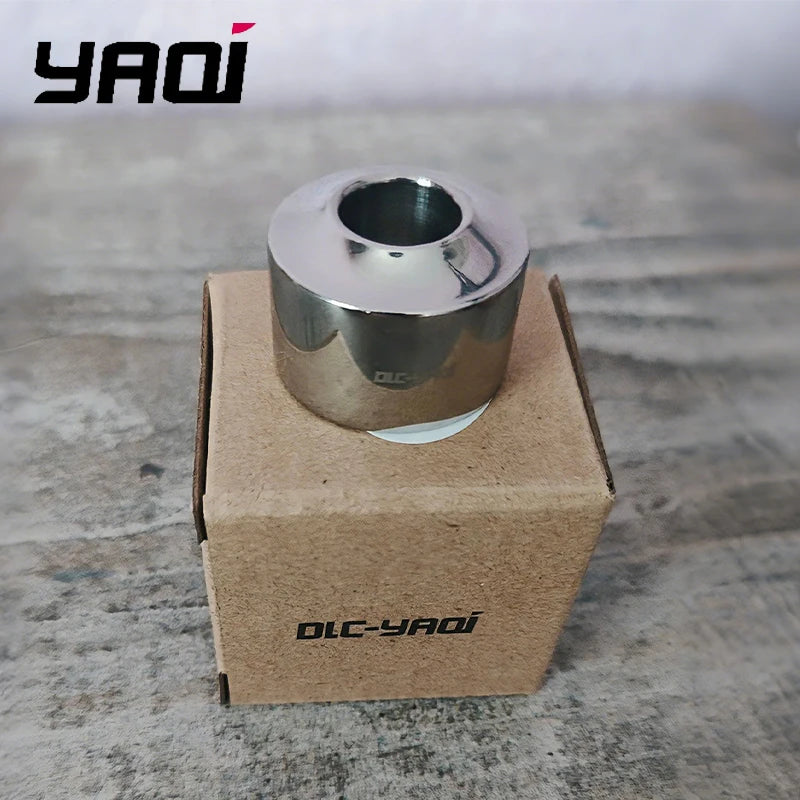 2026 Hot Sale Yaqi Razor Holder YAQI Inkwell Stainless Steel Mens Shaving Razor Holder Peaceful Pleasures Health and Wellness