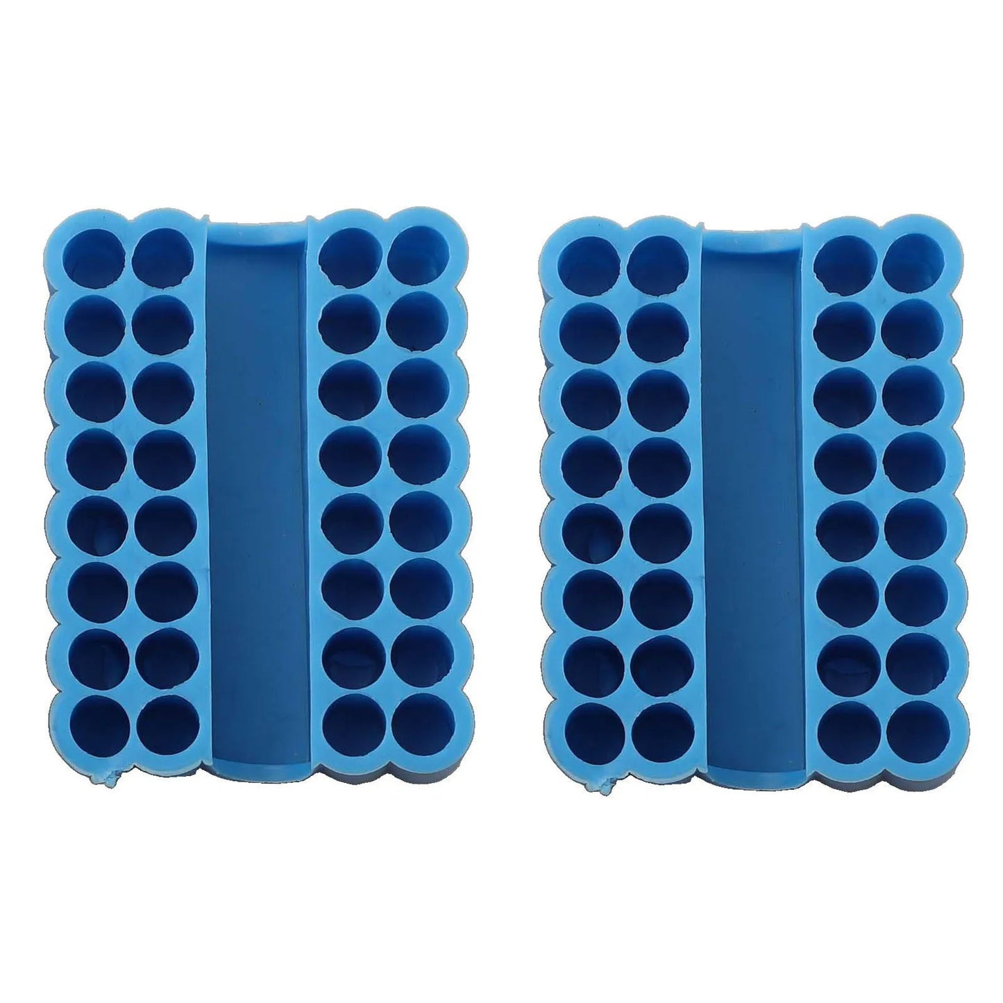 2-Pack 32-Hole Screwdriver Bit Holder & Organizer | 1/4" Hex