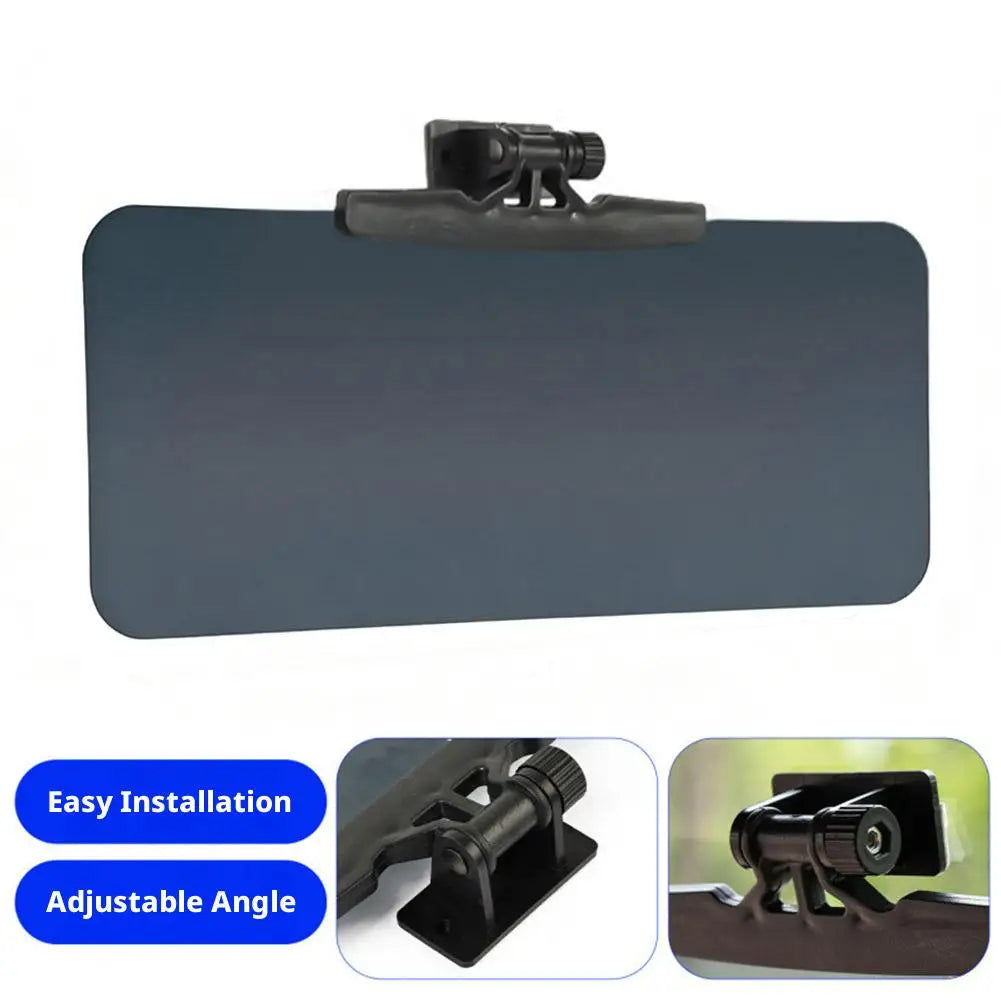 Universal Car Sun Visor Anti-Glare Shield – Day & Night