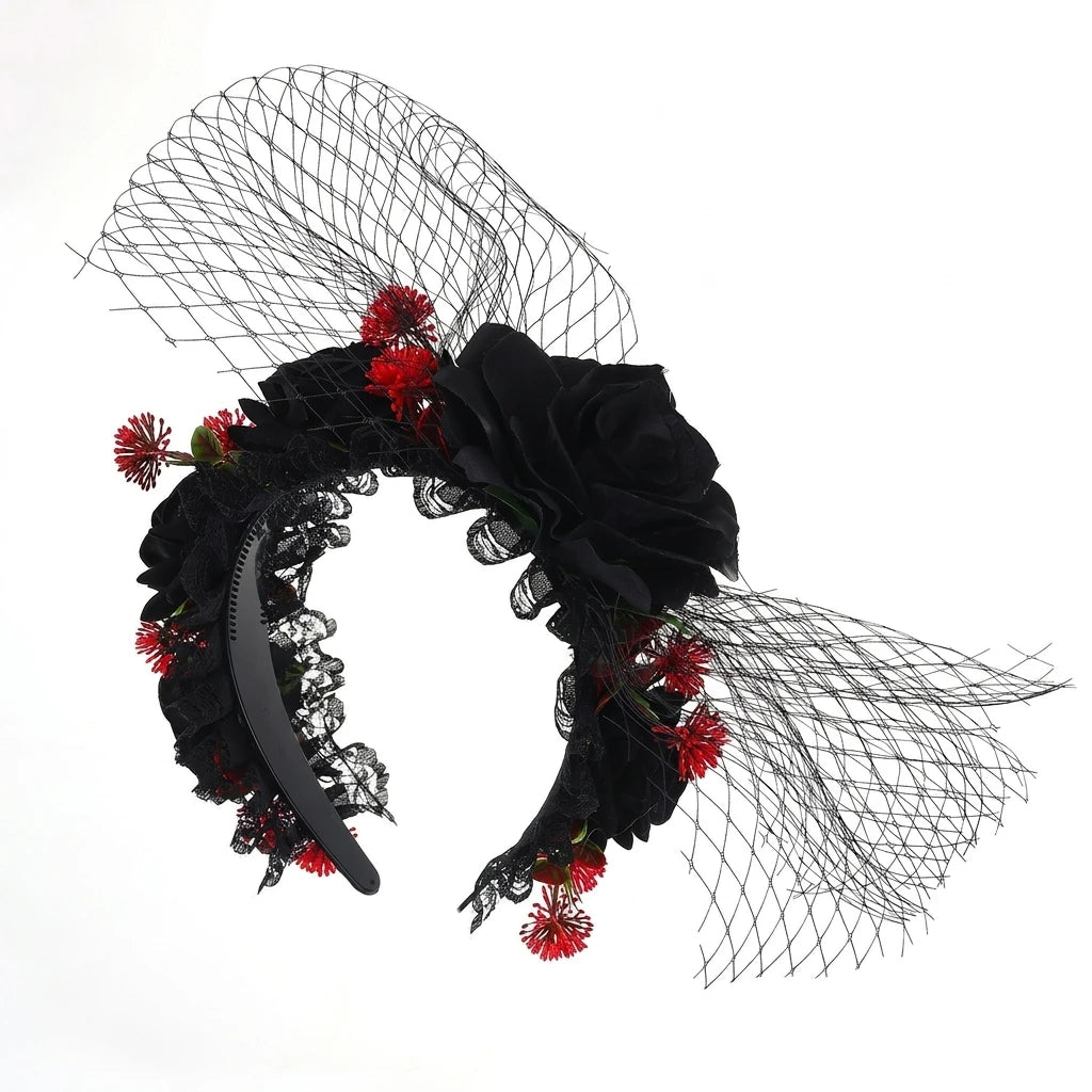 Bridal Artificial Flower Headband Wedding Hair Accessories With Comfortable Fit And Elegant Design For Various Hairstyles Peaceful Pleasures Health and Wellness