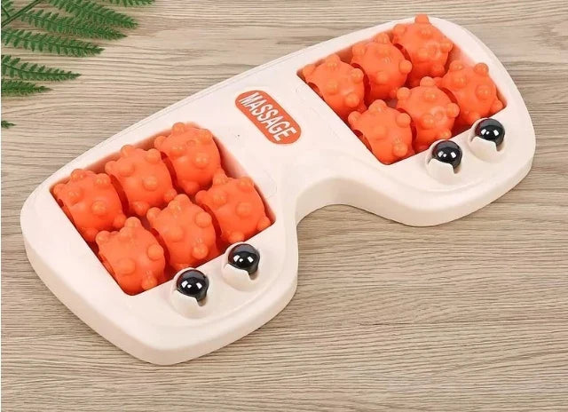 16-Ball Magnetic Foot Roller Massager – Acupoint Leg Massage