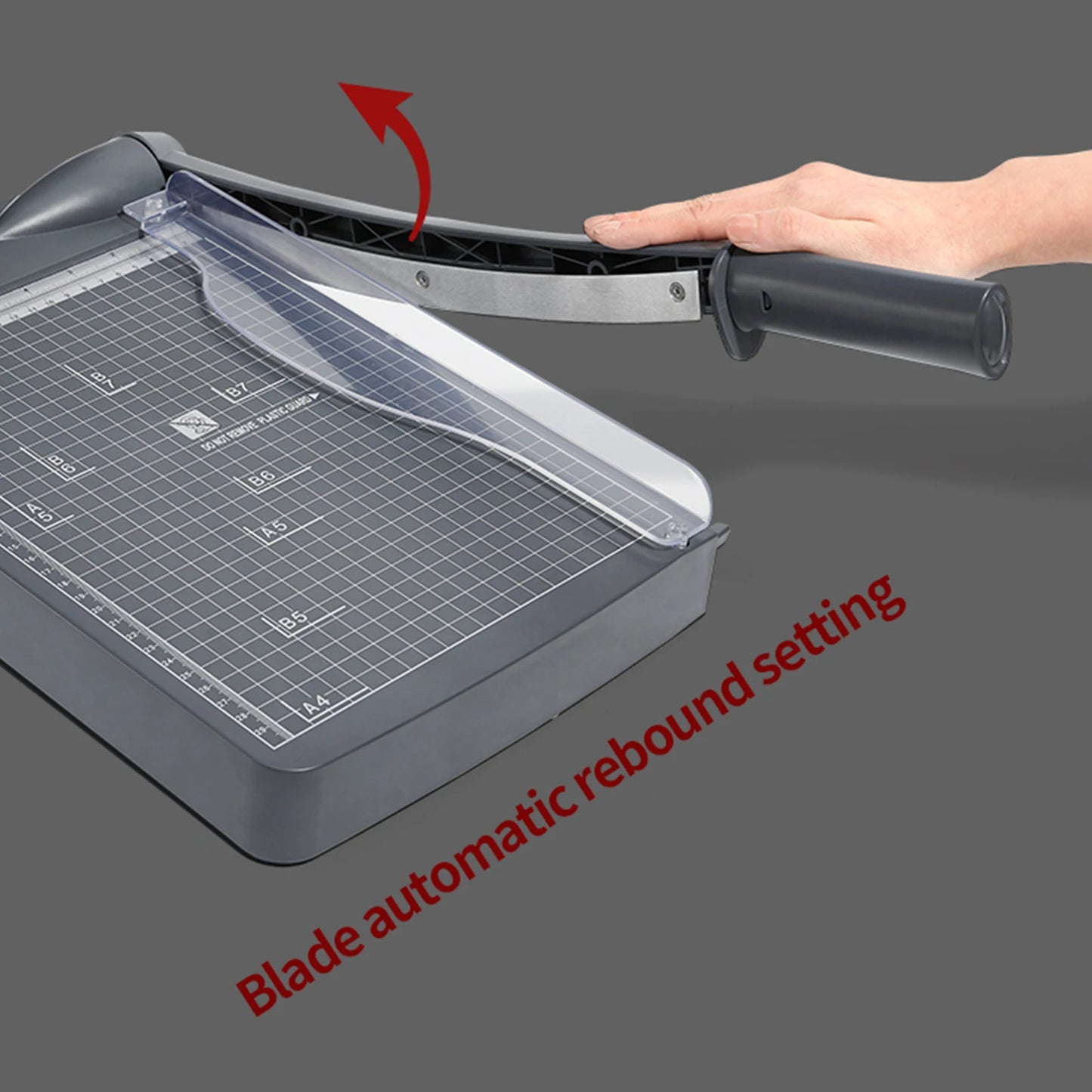 JIELISI A4 Guillotine Paper Trimmer | Desktop Cutter 16 Sheets