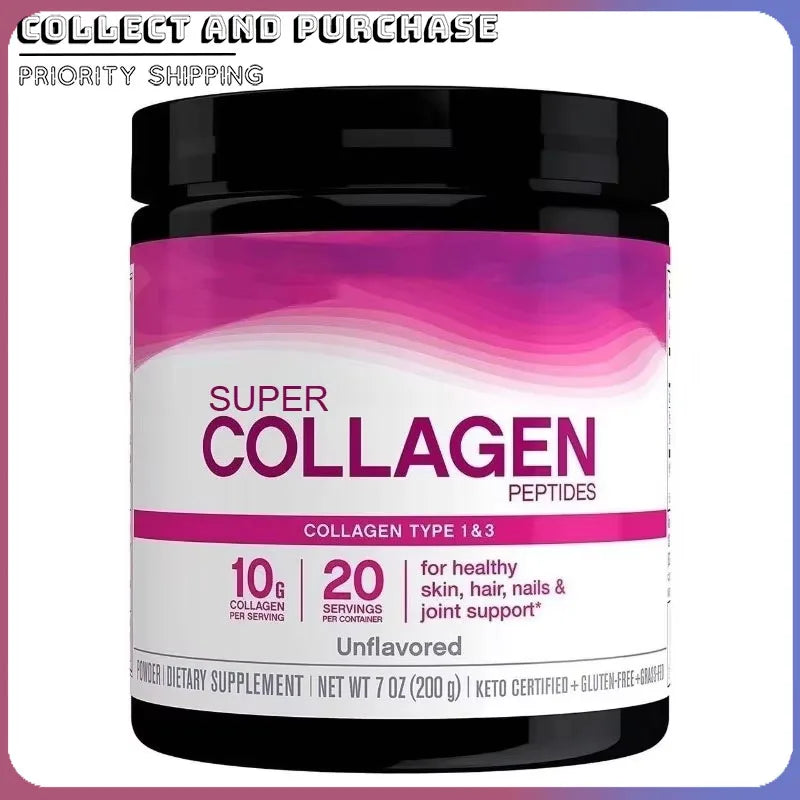 Unflavored Collagen Peptides Powder | 10g Protein, 20 Servings