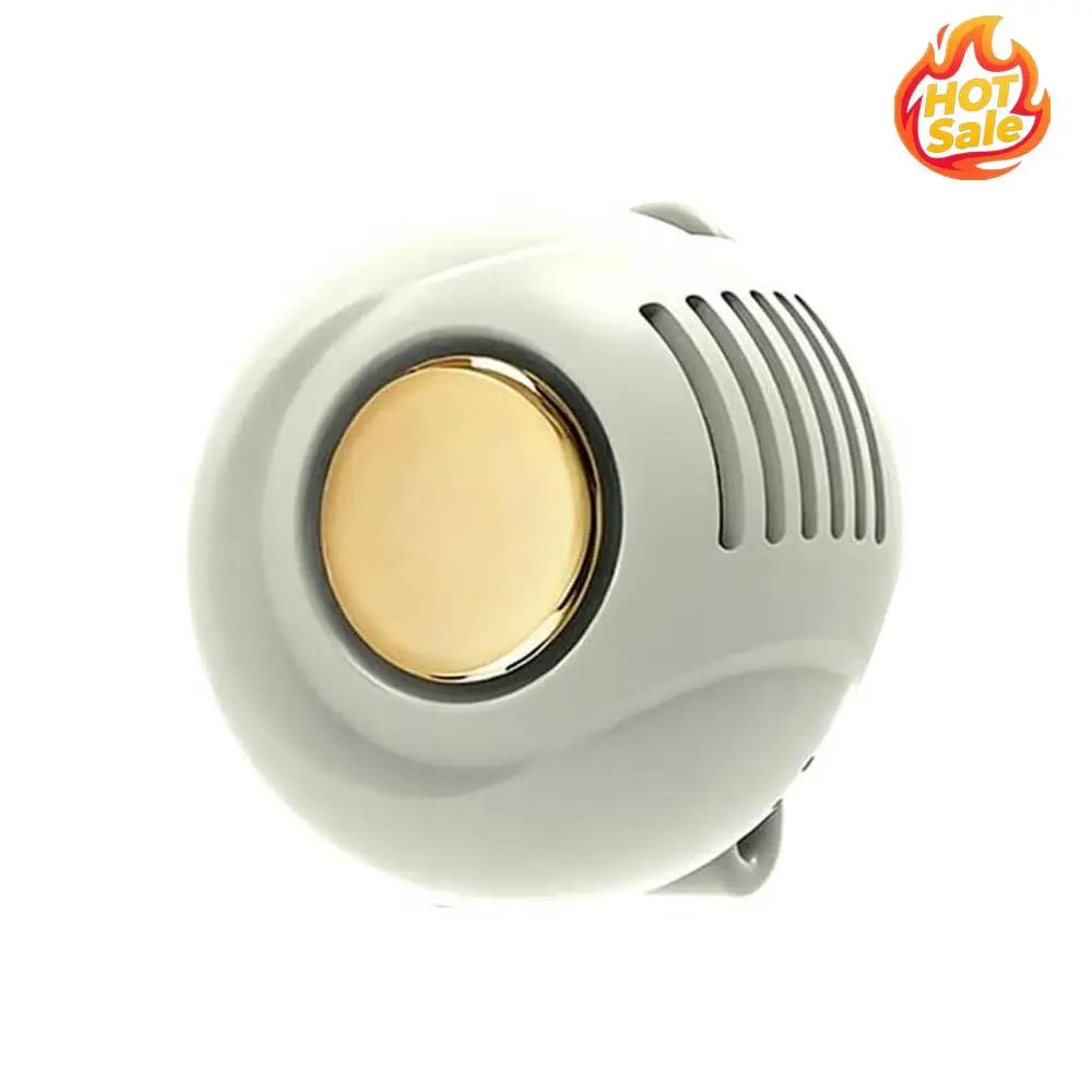 Portable Mini Bladeless Clip-On Fan USB-C Rechargeable 3-Speed