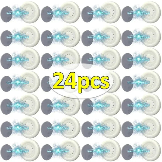 Strong Magnetic Fridge Hooks | Wall-Mounted Key Hanger 12/24pc Magnetic Storage Hooks Peaceful Pleasures Health and Wellness