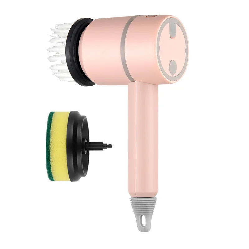 2025 Multi Functional Wireles Electric Cleaning Brush Household Toilet Cleaning Tool Handheld Kitchen Cleaning Brush Peaceful Pleasures Health and Wellness
