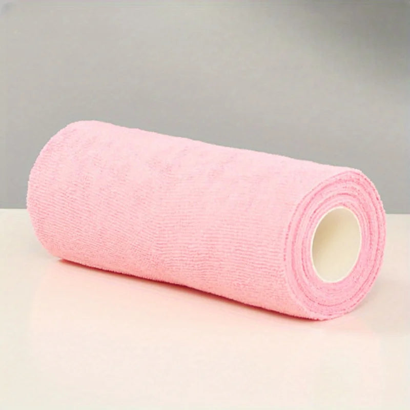[Microfiber Cleaning Wipes] 20/50 Rolls Microfiber Cleaning Wipes, Reusable Household Kitchen Towel Rolls Peaceful Pleasures Health and Wellness