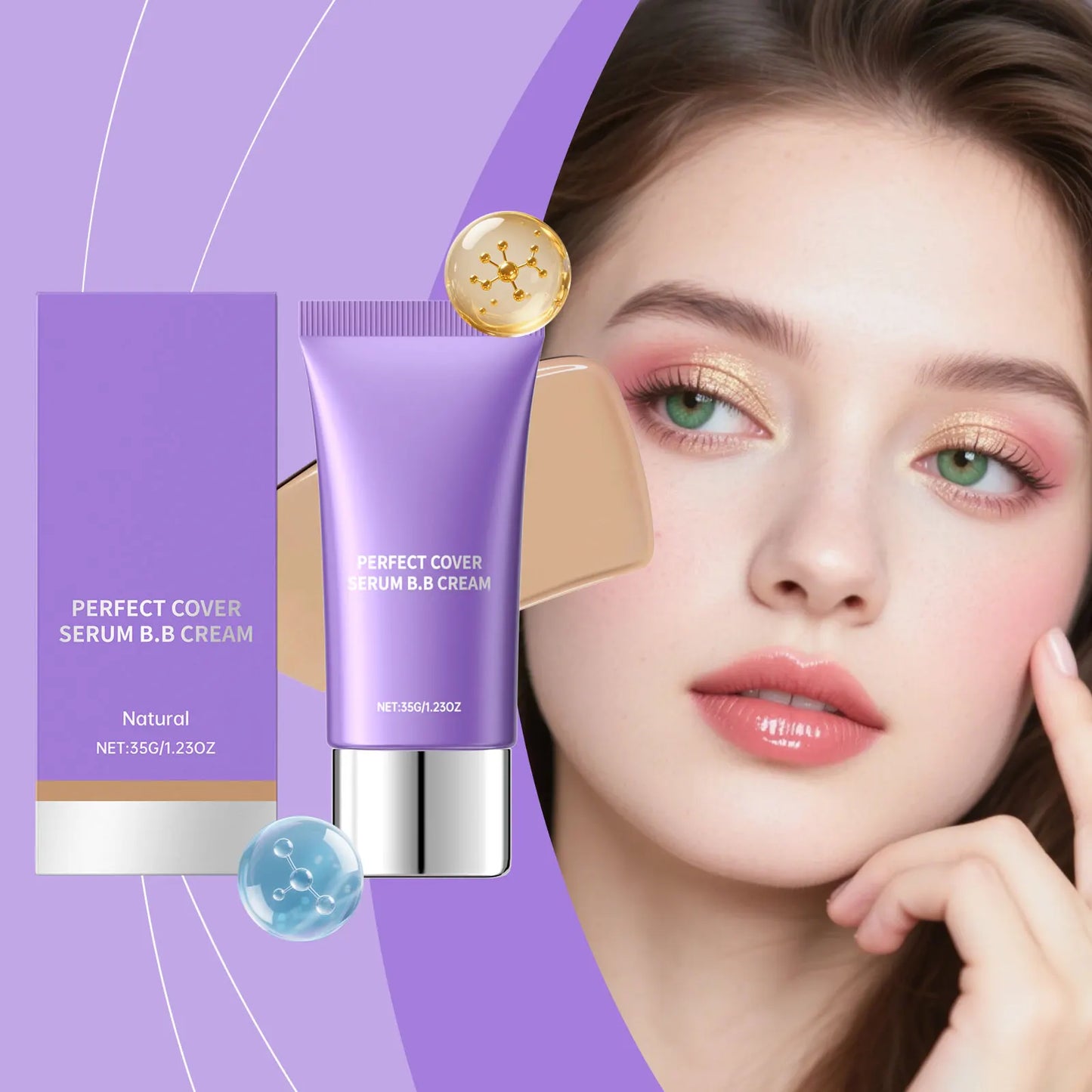 Natural BB Cream – Matte, Moisturizing & Concealing Coverage