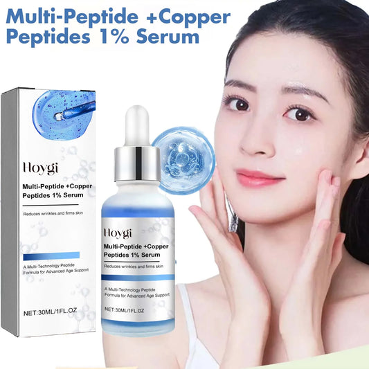 Blue Copper Peptide Serum – Firm, Brighten & Shrink Pores Peaceful Pleasures Health and Wellness