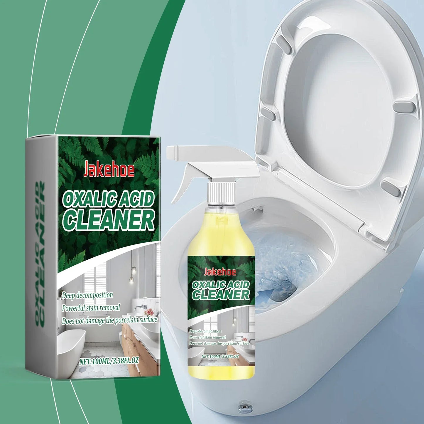 Jakehoe Oxalic Acid Toilet Cleaner – Urine & Stain Remover