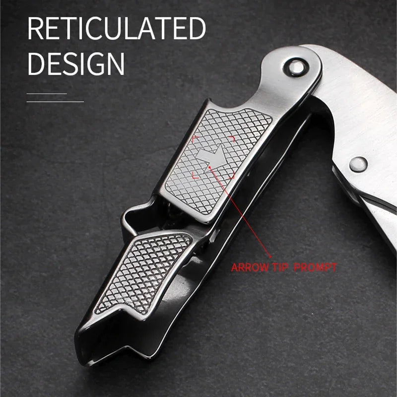 Professional Corkscrew Wine Key with Ergonomic Wood Grip Beer Bottle Opener Multifunction Beer Cap Bottle Opener Kitchen Tool Peaceful Pleasures Health and Wellness
