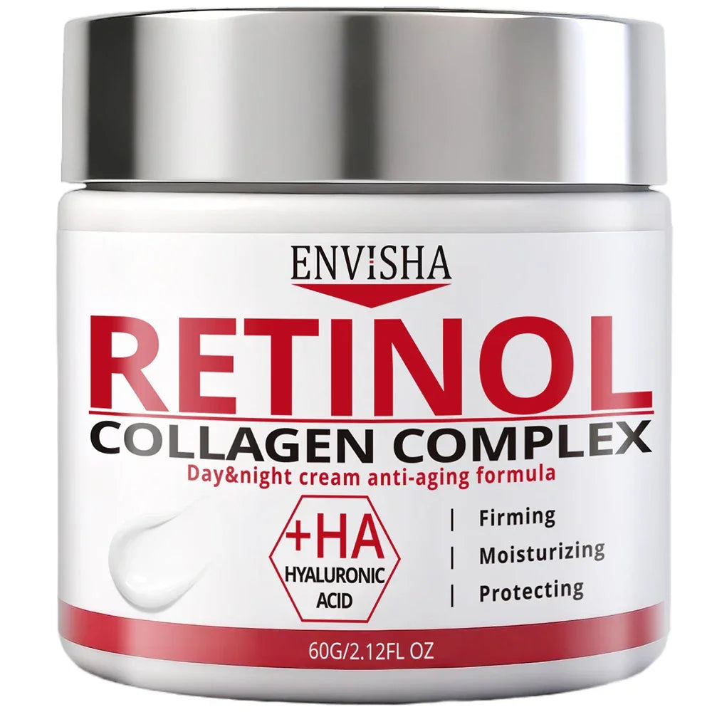 ENVISHA Retinol Collagen Face Cream – Anti-Aging & Moisturizing Peaceful Pleasures Health and Wellness VS-0269-AE 50ml