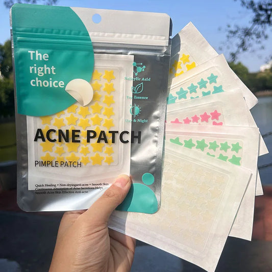 Hydrocolloid Star Acne Patches – Pimple Repair & Invisible Cover Hydrocolloid Acne Patch Peaceful Pleasures Health and Wellness
