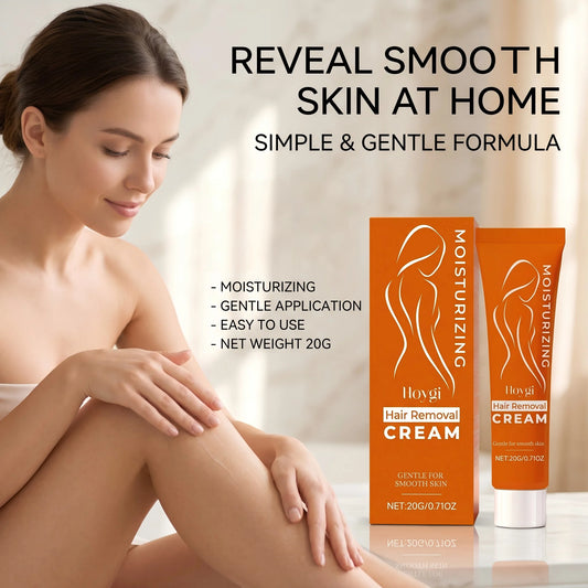 Facial Hair Removal Cream for Chin, Upper Lip, Gentle Painless Depilatory Cream No-Irritation Reduce Redness Smooth Skin Care Peaceful Pleasures Health and Wellness
