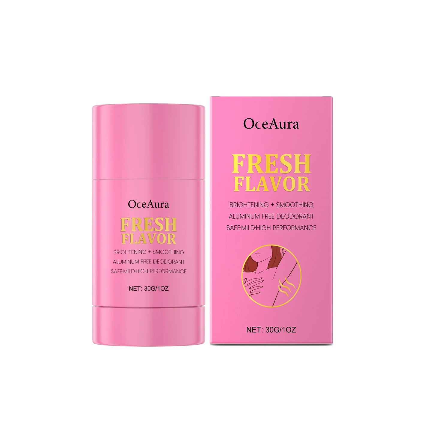 30g Alcohol-Free Natural Deodorant Stick | Moisturizing Balm