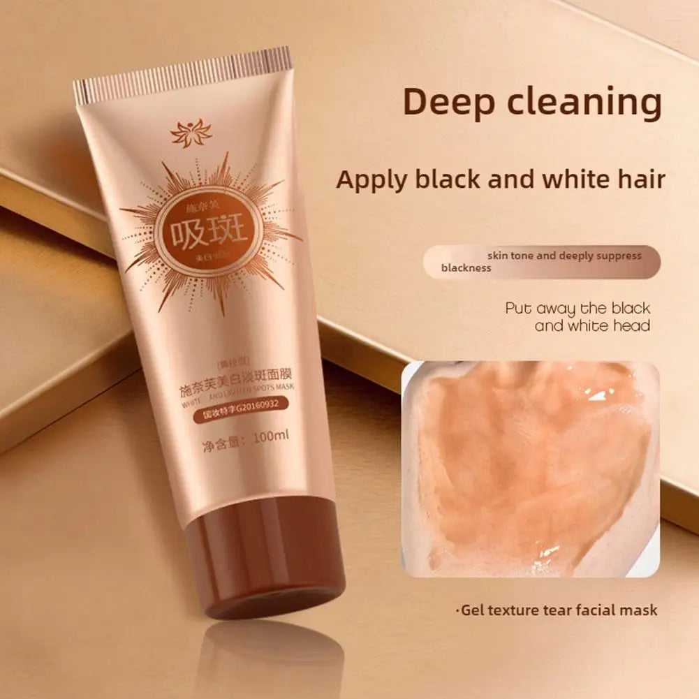 Anti-Blemish Brightening Peel-Off Face Mask 100ml – Deep Pore Cleansing & Glowing Skin (2/3pcs) Peaceful Pleasures Health and Wellness