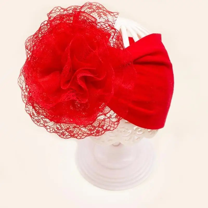 Baby Flower Headband | Handmade Turban for Newborns & Toddlers