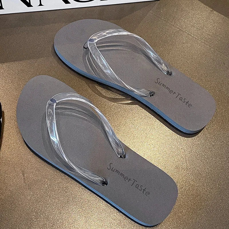 Women's Bohemian Flat Flip Flop Sandals – Beach & Indoor Slides